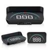 5.5"Big Screen Windshield HUD Head Up Display OBD2 EOBD L/H Speed Warning System view 1