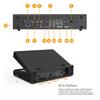 AVMATRIX PVS0613U Portable 6 Channel SDI/HDMI Multi-format Streaming Switcher; 13.3" FHD IPS LCD Monitor; Uncompressed Capture for Live Streaming, Comply with UVC & UAC view 4