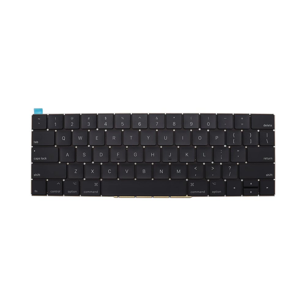 Abakoo New Replacement Keyboard Compatible with M Book Pro 13" & 15" A1706 & A1707 Laptop, Black, US Layout, Backlit