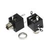 100PCS Good Quality 3.5mm Female Audio Connector 3Pin DIP Headphone Jack Socket Mono Channel PJ-301M PJ301M view 2