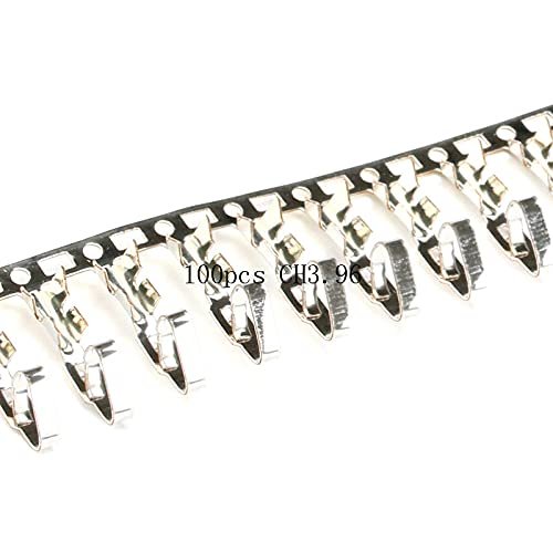 100PCS Connector CH3.96 3.96 Terminal Plug connectors Pitch:3.96MM Wire Cable Housing Female Pin