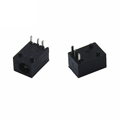 100pcs DC-003 3.5x1.3mm DC Power Jack Socket Connector 3-Pin Panel Mount Plug