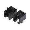 100PCS RJ11 95001-6P4C 6P6 RJ10 Socket Black Phone Socket 6P4C Socket Telephone Socket RJ10 Telephone Socket RJ11 view 1