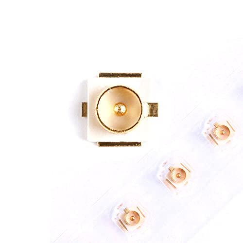 50Pcs Mini Card Antenna Pedestal U.FL-R-SMT U.FL IPEX/IPX Joint SMT Connect PCB Board Connectors SMD IPX Male Socket