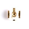 50Pcs Mini Card Antenna Pedestal U.FL-R-SMT U.FL IPEX/IPX Joint SMT Connect PCB Board Connectors SMD IPX Male Socket view 4