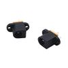 10Pcs DC017 DC-017 DC Female Power Socket 5.5mm2.1mm with Ear Screw Hole 5.52.1MM DC Socket Adapter Connector Jack view 2