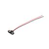 100pcs/lot 9V Battery Snap Connector Clip Lead Wires Holder 15cm Length view 2