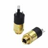 100PCS 3.5MMcylindrical Socket PJ-392 Stereo Female Socket Jack with Screw 3.5 Audio Video Headphone Connector PJ392 Gold Plated view 1