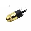 100PCS 3.5MMcylindrical Socket PJ-392 Stereo Female Socket Jack with Screw 3.5 Audio Video Headphone Connector PJ392 Gold Plated view 2