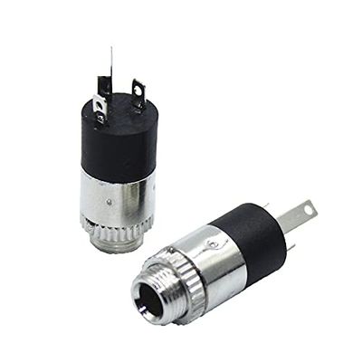 100pcs PJ392 3.5mm Stereo Female Sockect Jack with Screw 3.5 Audio Headphone Connector PJ-392