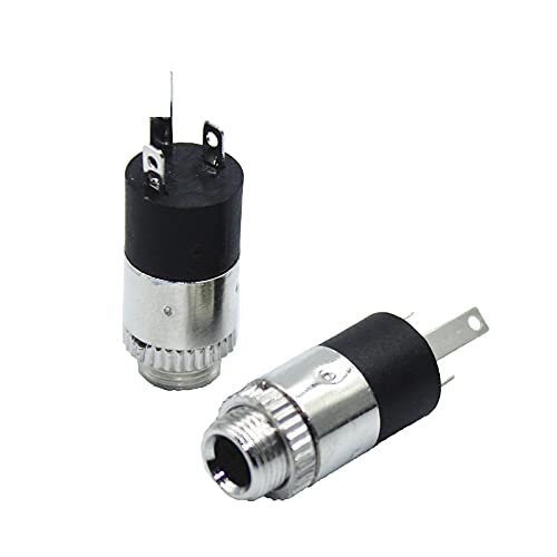 100pcs PJ392 3.5mm Stereo Female Sockect Jack with Screw 3.5 Audio Headphone Connector PJ-392