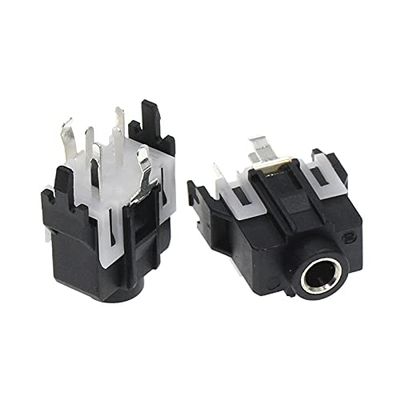 1000pcs 3.5mm Female Audio Connector PJ-334A DIP 7Pin Stereo Headphone Jack DIY Parts for PCB Board
