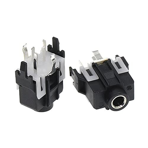 1000pcs 3.5mm Female Audio Connector PJ-334A DIP 7Pin Stereo Headphone Jack DIY Parts for PCB Board