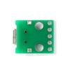 100pcs/lot Mini Micro USB to DIP 2.54mm Adapter 5pin Female Connector Module Board Panel Female 5-Pin Pinboard B Type PCB view 4