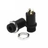 100PCS 3.5mm 4 Channel Female Headphone Stereo Jack Panel Mount Connector Audio Video Vertical Socket Gold Plated view 1