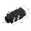 100Pcs 3.5mm Headphone Jack PJ-327A PJ327A PJ-327 Audio Jack 5 Pin SMD SMT MP3 Accessories PJ-327A view 3