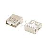 10PCS USB-AF13.6 Type A Standard Port Female Solder Jacks Connector PCB Socket USB-A Type SMT 4Pin view 2