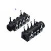 1000Pcs 3.5mm 6Pin Stereo Headphone Audio Jack Earphone Socket Audio Socket PJ313 The 4 Section of The 6 pin view 1
