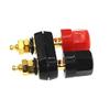 100pcs Banana Plugs Couple Terminals Red Black Connector Amplifier Terminal Binding Post Banana Speaker Plug Jack view 3