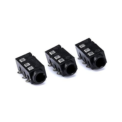 100PCS/Lot 3.5mm Headphone Jack PJ-320D Audio Jack 4 Pin SMD SMT MP3 Accessories PJ320D