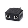 10PCS/Lot 2 Way 3.5mm Stereo Audio Headphone Jack 3.5 Audio Female Splitter Adapter Audio Earbuds Headset Hub Adapt view 3