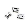 100pcs Micro USB Jack Connector Female 5pin Charging Socket Four Legs Micro USB 5P Inserting Plate Seat Mini USB Connectors view 2