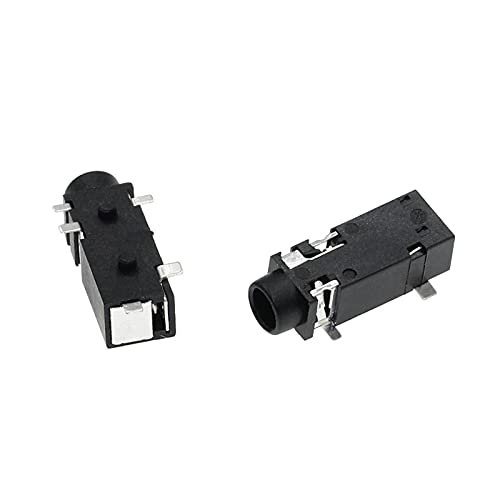10Pcs Headphone Jack 3.5MM PJ-328 Power Socket / 5P SMD Patch Audio Socket
