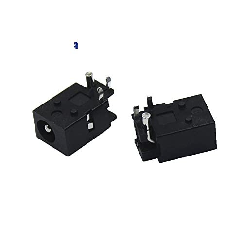 10Pcs DC-023 4.0mm x 1.7mm Black DC Power Jack Socket Connector DC023 4.01.7mm 4.0x1.7 1.7mm Needle DC Female Jack