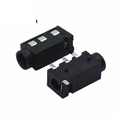 1000Pcs 3.5 MM Headphone Jack Audio Jack PJ-320 3-line pin Female Connector SMD Stereo Headphones PJ-320B