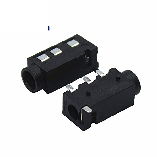 1000Pcs 3.5 MM Headphone Jack Audio Jack PJ-320 3-line pin Female Connector SMD Stereo Headphones PJ-320B