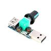 5Pcs DC 4V-12V 5W XY-FS USB Fan Stepless Governor USB Fan Speed Controller Fan Governor Volume Regulator ping view 1