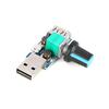 5Pcs DC 4V-12V 5W XY-FS USB Fan Stepless Governor USB Fan Speed Controller Fan Governor Volume Regulator ping view 4