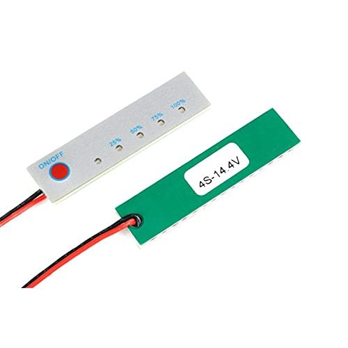 4S 14.4V BMS Li-ion Lithium Battery Capacity Indicator Display Power Level Tester PCB Module 18650 LCD Charge Discharge