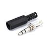 10PCS/Lot 3.5mm Headphone Connector Male Stereo Audio Plug 3.5 mm with Black Plastic Housing Audio Jack Plug view 3
