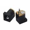 100pcs s DC-012 DC Power Jack Socket Connector DC012 5.52.1mm 5.5X2.1MM Socket 180 feet Vertical view 1