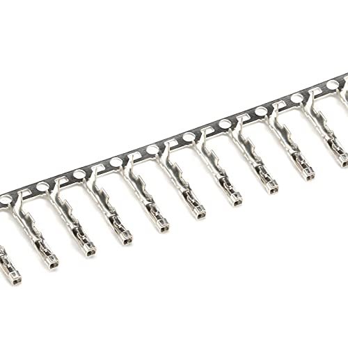 100PCS 2.54mm Jumper Wire Cable Housing Female Pin Connector Terminal for Jumper Wire Cable