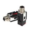 100pcs PJ-602B Right Angle Audio Connector Thread Lock Panel Mount 1/4" 6.35 Mm Stereo Phone Jack Headphone Socket view 1
