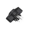 1000PCS/Lot MDC/S Terminal Socket DIN Jack Connector Mini PS2 6Pin 6P with Fixed Hole Mouse Keyboard view 2