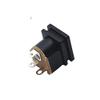 100Pcs DC Power Socket DC-015 Jack 5.5-2.1 MM Square Panel Mounting 5.5X2.1mm 5.52.1 mm DC Socket Connector DC015 view 3