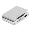 753 Mini MP3 Player, Portable Music Player with Clip, Digital Music Media Player MiniMP3 BackClip Player with Earphone and USB Cable for Running(Silver) view 4