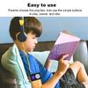 Clip MP3 Player, Digital Lossless Music Player, Portable Mini MP3 Music Player Sports BackClip LCD Screen MP3 Support Memory Card(Black) view 2