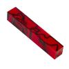 Penn State Industries WXKNA08 Kirinte Pattern Acrylic Penturning Blank, 3/4" x 3/4" x 5" (Red Devil) view 1