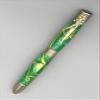 Kirinite Green & Yellow Pattern Style 3/4 in. x 3/4 in. x 5 in. Pen Blank view 3