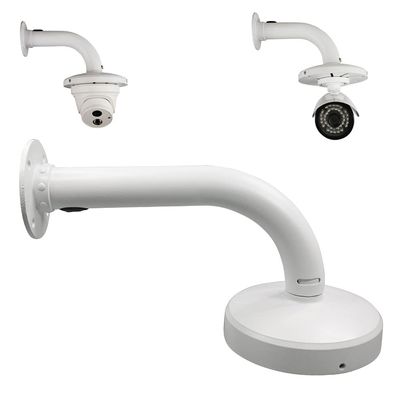 CompCCTV Security Camera Mount Bracket, Universal Wall Mount for CCTV & IP Cameras, J Type (12.5 INCH)
