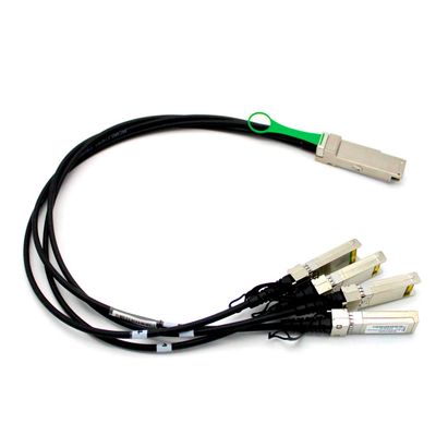 HPC Optics Compatible with Chelsio OCTTAPCABLE50CM 40G QSFP to 4xSFP+ Breakout Twinax Cable | 4x10Gb/s 0.5M 50cm Passive DAC OCTTAPCABLE50CM-HPC