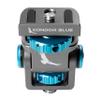KONDOR BLUE | 1/4" Swivel Tilt Monitor Mount with Arri Pin (Pan/Tilt) | for Monitor Display, Swivels 360, Tilts 180, & Locks in with Desired Tension | Space Gray view 2