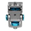 KONDOR BLUE | 1/4" Swivel Tilt Monitor Mount with Arri Pin (Pan/Tilt) | for Monitor Display, Swivels 360, Tilts 180, & Locks in with Desired Tension | Space Gray view 3