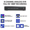 CNB 8 Channel HD-TVI CCTV DVR Recorder Security System, Full HD 1080p 2MP Security DVR for HD-TVI Security Cameras, Remote Access, Motion, PTZ Preset - RTC081 (8 Channel - 6TB HDD) view 4
