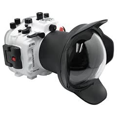 Seafrog Professional Waterproof Housing 6" Dry Dome Port Kit, for Sony A7R3 with 16-35mm F4 (Zoom Gear Included) Underwater 40m/130fit Diving Case