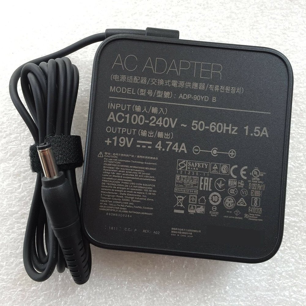 90W 19V 4.74A AC Adapter Power Supply Charger for ASUS Delta ADP-90SB PA-1900-24